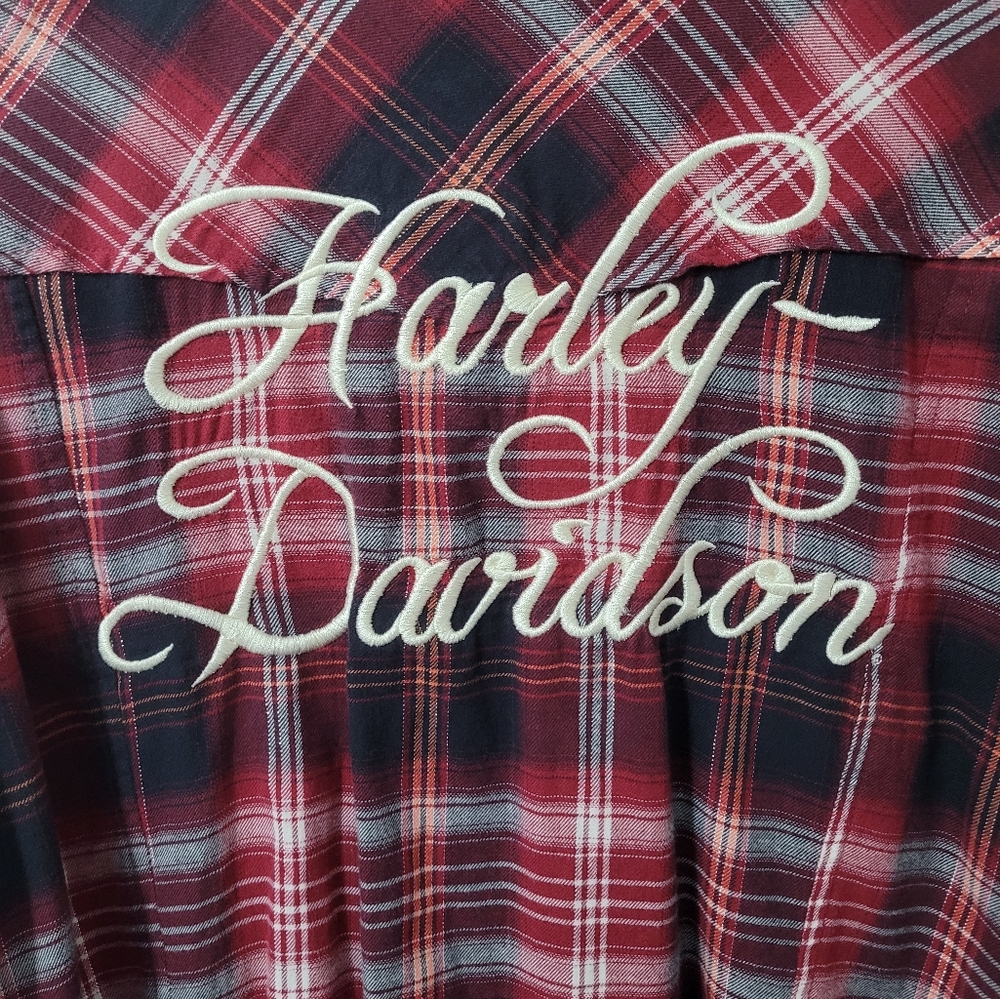 Harley Davidson Flannel size 1W - Picture 3 of 9